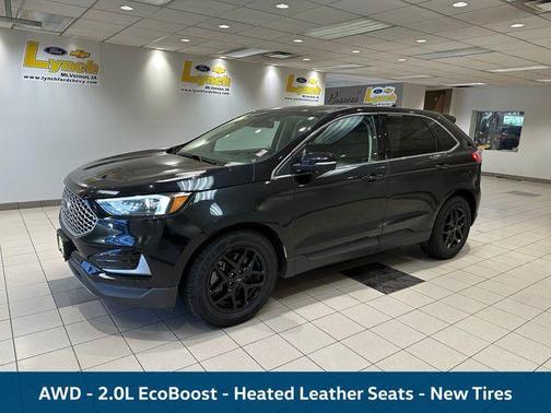 Agate Black Metallic 2024 Ford Edge SEL