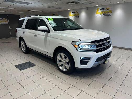 White Metallic 2023 Ford Expedition Limited