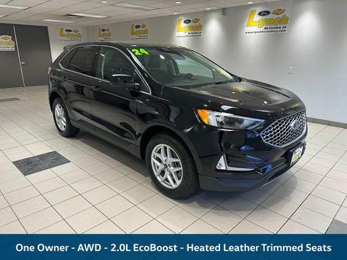 Black Metallic 2024 Ford Edge SEL