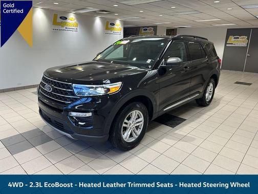 Black Metallic 2024 Ford Explorer XLT