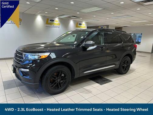 Black Metallic 2024 Ford Explorer XLT