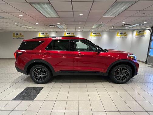 Red 2026 Ford Explorer ST-Line