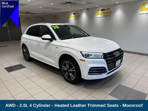 Ibis White 2020 Audi Q5 e 55 Premium