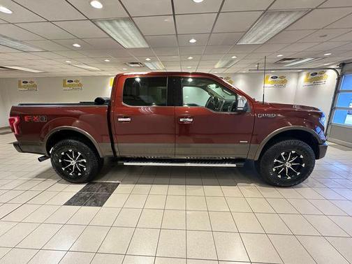 Bronze Fire Metallic 2016 Ford F-150 Lariat