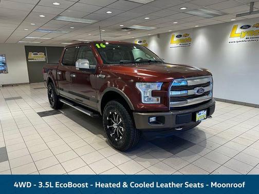 Bronze Fire Metallic 2016 Ford F-150 Lariat