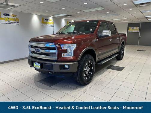Bronze Fire Metallic 2016 Ford F-150 Lariat