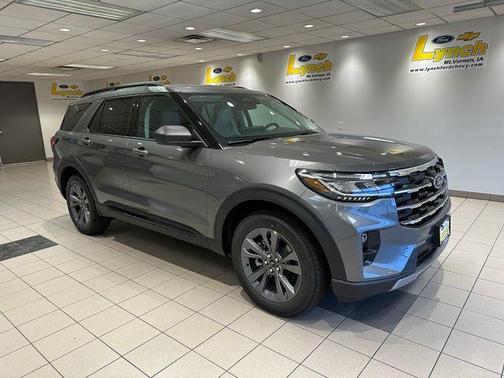 Gray 2026 Ford Explorer Active