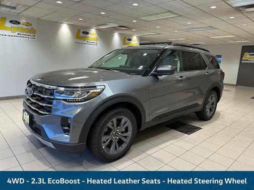 Gray 2026 Ford Explorer Active