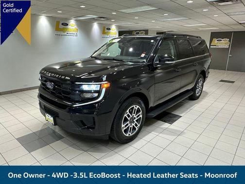 Agate Black Metallic 2025 Ford Expedition Max Active