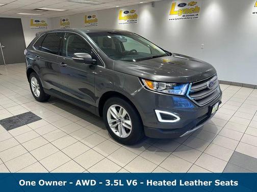 Magnetic Metallic 2017 Ford Edge SEL