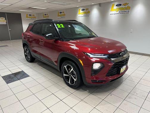 Crimson Metallic 2022 Chevrolet Trailblazer RS
