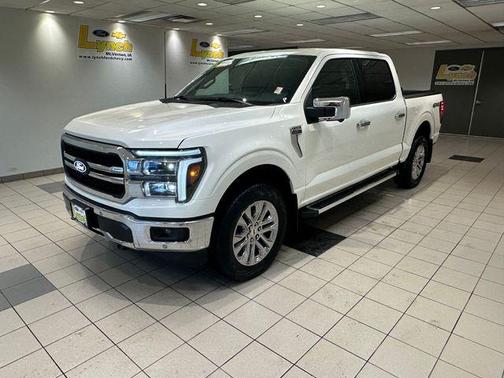 Star White 2025 Ford F-150 Lariat