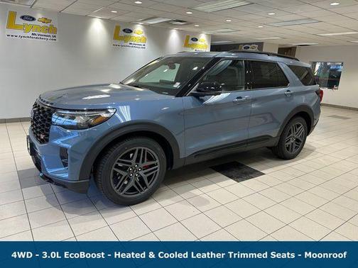 Blue 2026 Ford Explorer ST
