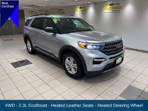 Iconic Silver Metallic 2021 Ford Explorer Base