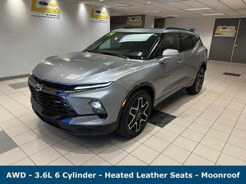 Sterling Gray Metallic 2024 Chevrolet Blazer RS