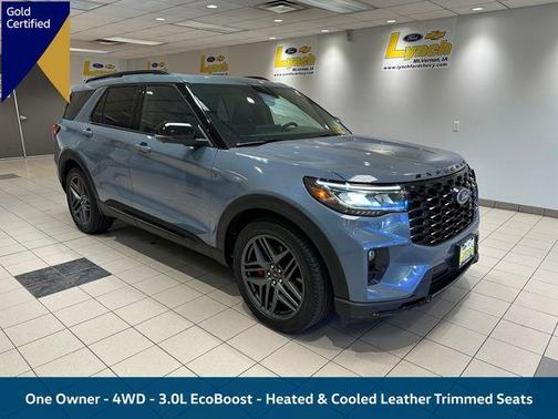 Vapor Blue 2025 Ford Explorer ST