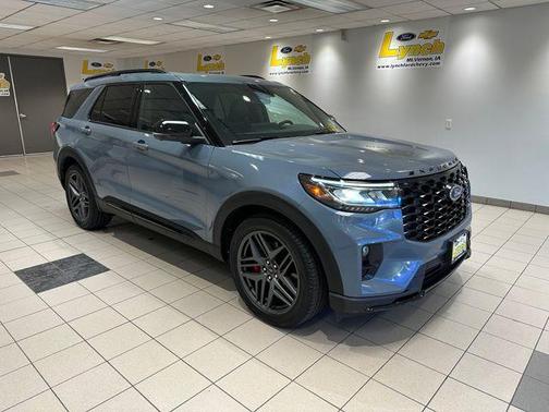 Vapor Blue 2025 Ford Explorer ST