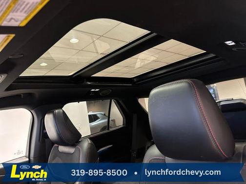 Vapor Blue 2025 Ford Explorer ST