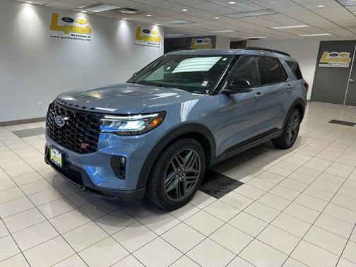 Vapor Blue 2025 Ford Explorer ST