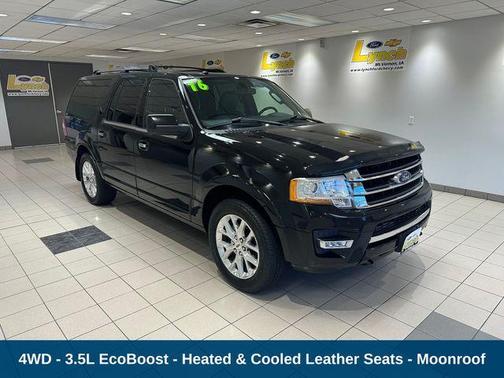 Shadow Black 2016 Ford Expedition EL Limited