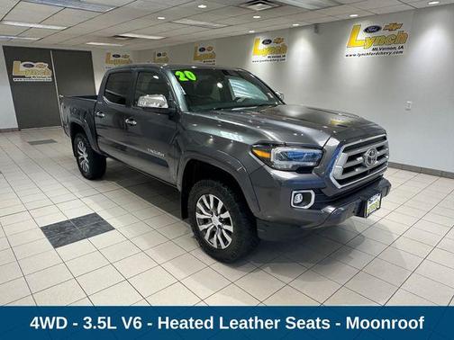 Magnetic Gray Metallic 2020 Toyota Tacoma Limited