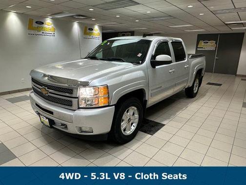 Silver Ice Metallic 2012 Chevrolet Silverado 1500 LT