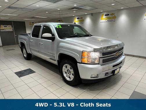 Silver Ice Metallic 2012 Chevrolet Silverado 1500 LT