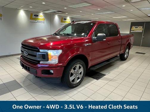 Ruby Red Metallic Tinted Clearcoat 2019 Ford F-150 XLT
