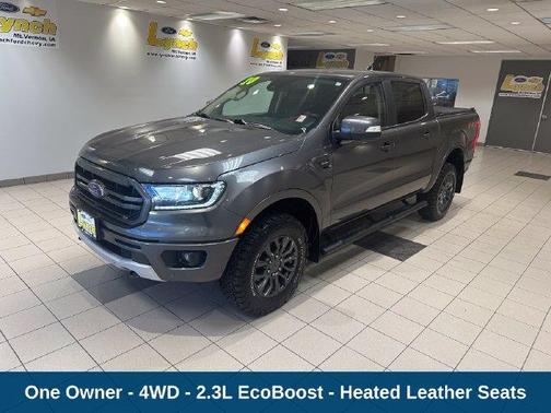 Magnetic Metallic 2020 Ford Ranger Lariat