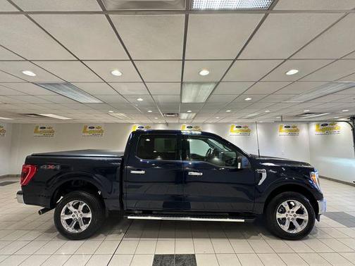 Antimatter Blue Metallic 2023 Ford F-150 XLT