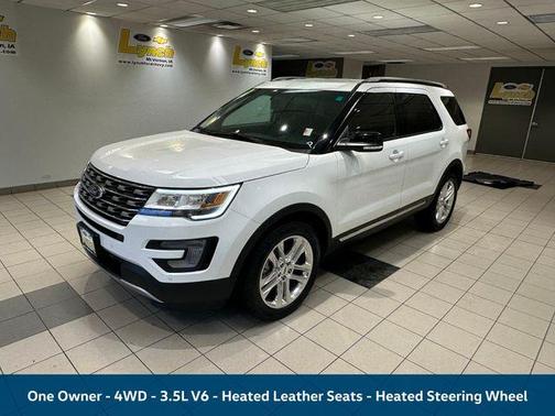 Oxford White 2017 Ford Explorer XLT