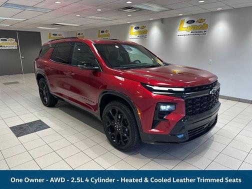 Radiant Red 2024 Chevrolet Traverse RS