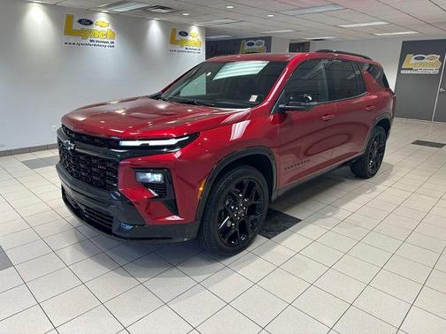 Radiant Red 2024 Chevrolet Traverse RS