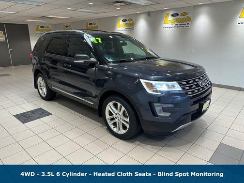 Smoked Quartz Metallic Tinted Clearcoat 2017 Ford Explorer XLT