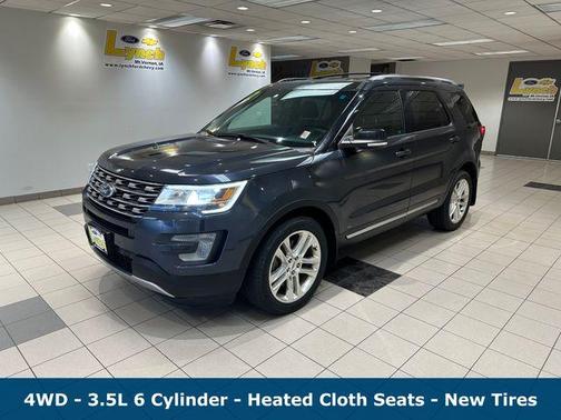 Smoked Quartz Metallic Tinted Clearcoat 2017 Ford Explorer XLT