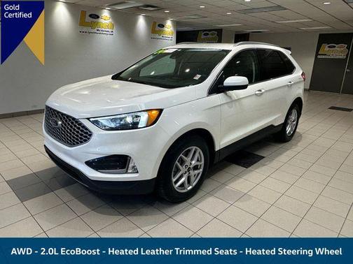 Star White 2024 Ford Edge SEL