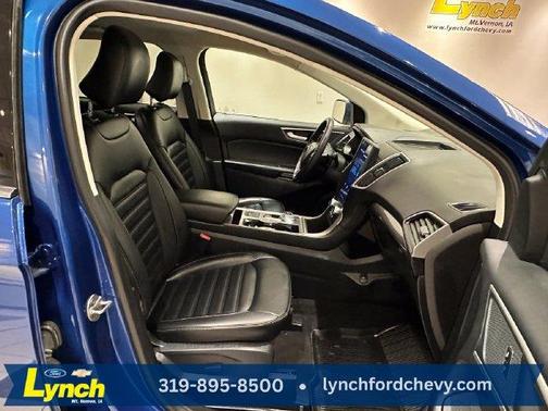 Atlas Blue Metallic 2024 Ford Edge SEL