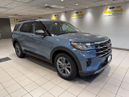 Vapor Blue 2026 Ford Explorer Active (200A) 4WD