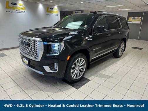 Onyx Black 2022 GMC Yukon Denali