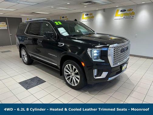 Onyx Black 2022 GMC Yukon Denali
