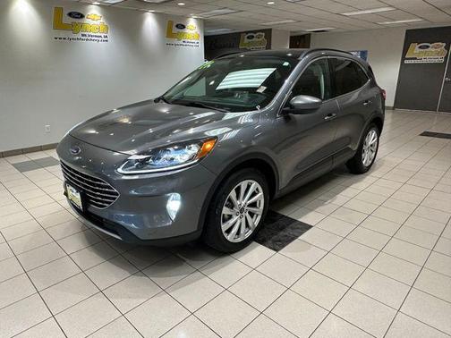 Carbonized Gray Metallic 2021 Ford Escape Titanium