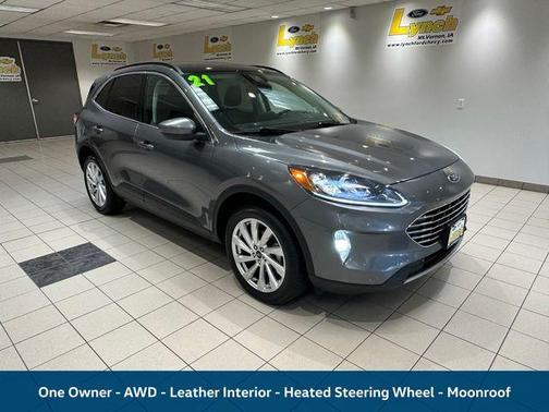 Carbonized Gray Metallic 2021 Ford Escape Titanium