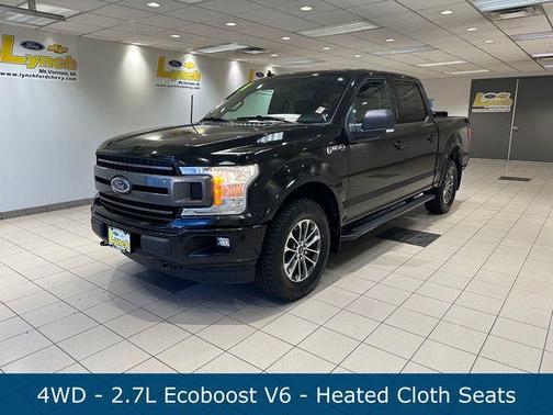 Shadow Black 2018 Ford F-150 XLT