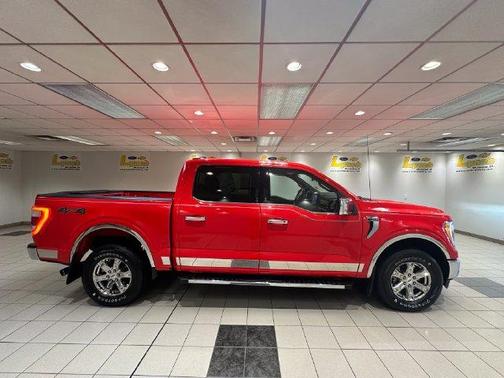 Race Red 2021 Ford F-150 Lariat