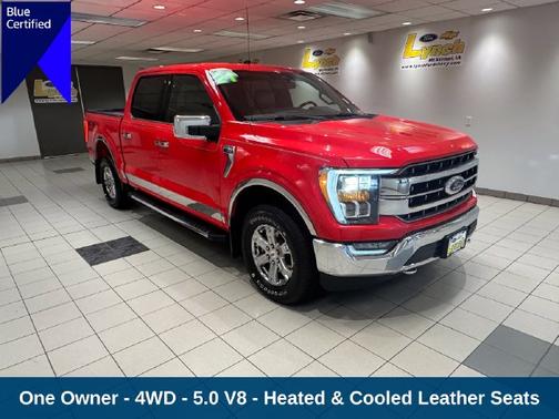 Race Red 2021 Ford F-150 Lariat
