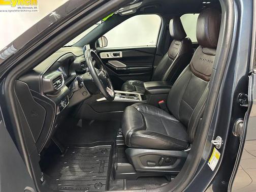 Stone Blue Metallic 2023 Ford Explorer Platinum