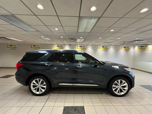 Stone Blue Metallic 2023 Ford Explorer Platinum