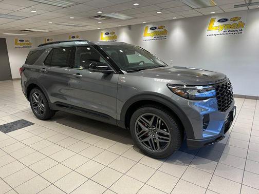 Gray 2026 Ford Explorer ST-Line