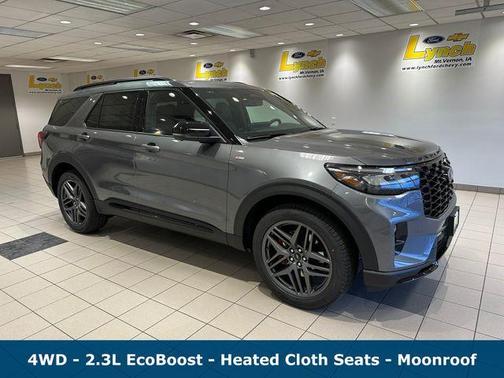 Gray 2026 Ford Explorer ST-Line
