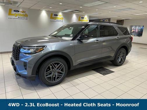 Gray 2026 Ford Explorer ST-Line